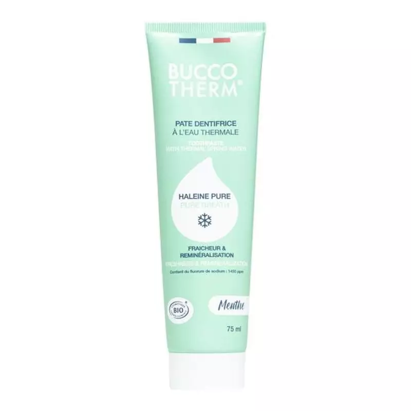 Packshot de Buccotherm Dentifrice Haleine Pure Bio - 75ml