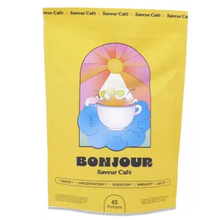 Boisson café sans nervosité - Champignons adaptogènes - 45 portions