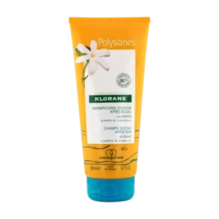 Klorane : Douche après soleil 200ml - Soin hydratant Monoï Tahiti