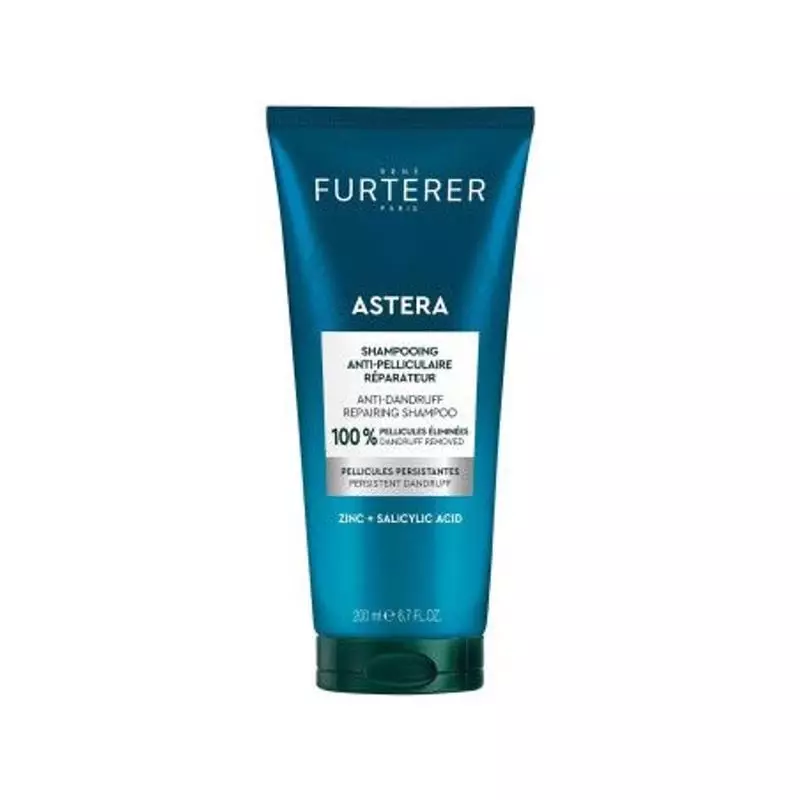 Packshot du shampoing René Furterer Astera Antipelliculaire Réparateur 200 ml