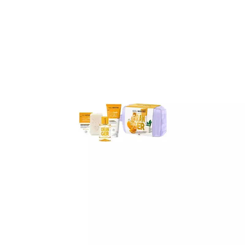 Solinotes Trousse beauté parfumée Fleur d'Oranger - 3 indispensables
