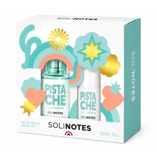 Solinotes - Duo Pistache : 50ml + 15ml, parfum vegan & clean