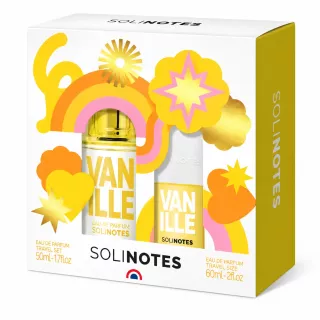 Coffret Vanille Solinotes - Duo 50ml & 15ml, Gourmand & Enveloppant