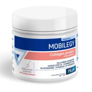 Mobilegy Collagen Protect PiLeJe - Confort articulaire - 210g goût citron framboise