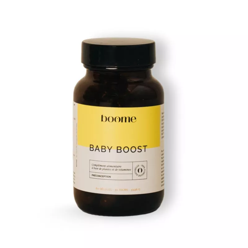 BabyBoost Boome - Fertilité & pré-conception femme - 60 gélules