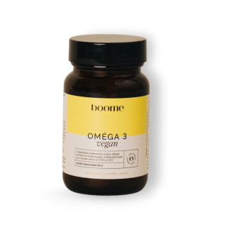 Oméga 3 Vegan Boome - Cerveau, vision normale & fonction cardiaque - 30 capsules