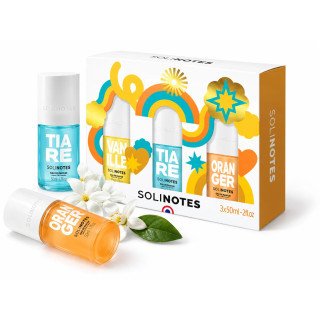 Solinotes - Coffret trio vanille, pistache, tonka : 3 x 60 ml