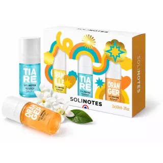 Solinotes - Coffret trio vanille, pistache, tonka : 3 x 60 ml