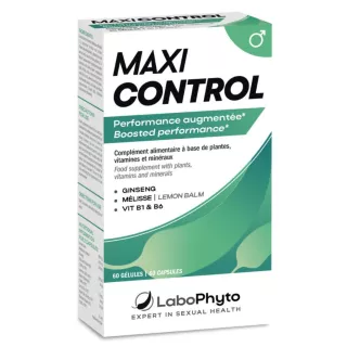 MaxiControl LaboPhyto - Endurance et vitalité masculine - 60 gélules