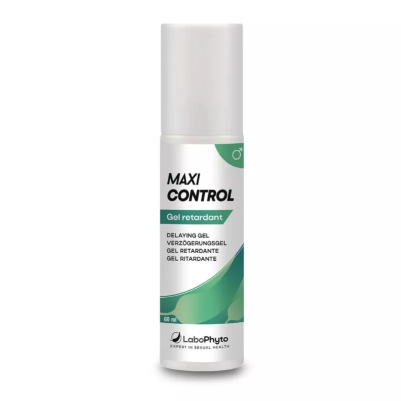 Gel retardant masculin MaxiControl - Améliore la durée de l'érection - 60ml