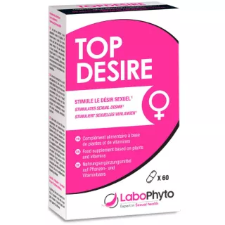 TopDesire LaboPhyto - Libido féminine - 60 gélules