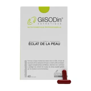 GliSODin Éclat Peau Isocell - Teint plus unifié - 60 gélules