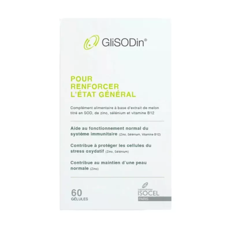 GliSODin État général Isocell - Système immunitaire - 60 gélules