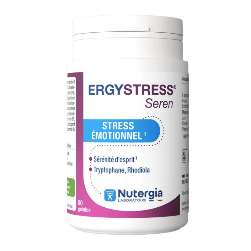 Ergystress® Seren Nutergia - Stress émotionnel - 80 gélules