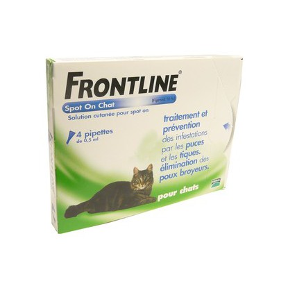 Frontline Spot On Chat 4 Pipettes