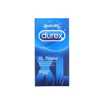 Durex Préservatif XL Power 12