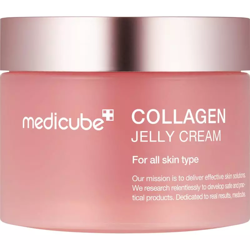 Packshot Medicube Crème gelée au collagène - 110 ml, soin anti-âge coréen hydratant.