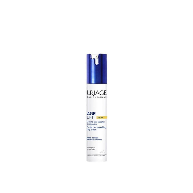 Packshot de la crème de jour Uriage Age Lift Crème Jour SPF30 - 40ml, soin anti-âge et protection so