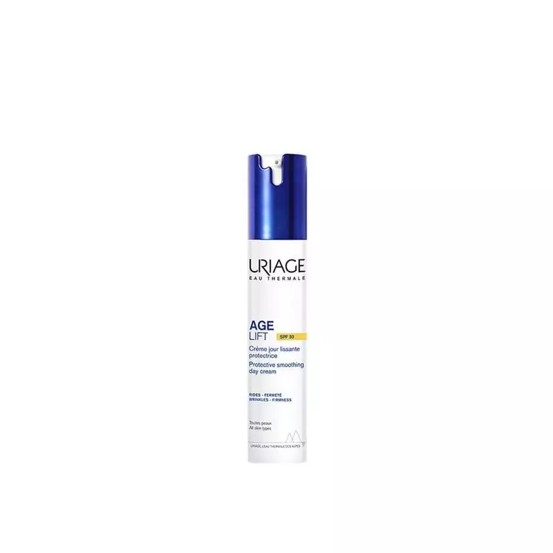 Packshot de la crème de jour Uriage Age Lift Crème Jour SPF30 - 40ml, soin anti-âge et protection so