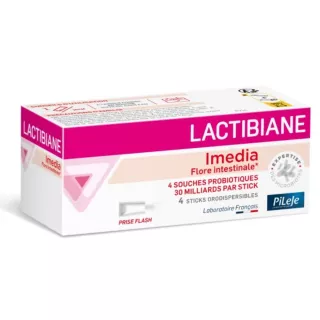Lactibiane Imedia PiLeJe - Flore intestinale - 4 sticks orodispersibles