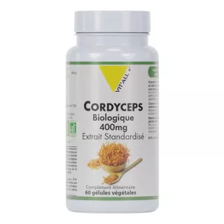 Cordyceps Bio 400mg Vit'All+ - Système immunitaire - 60 gélules végétales