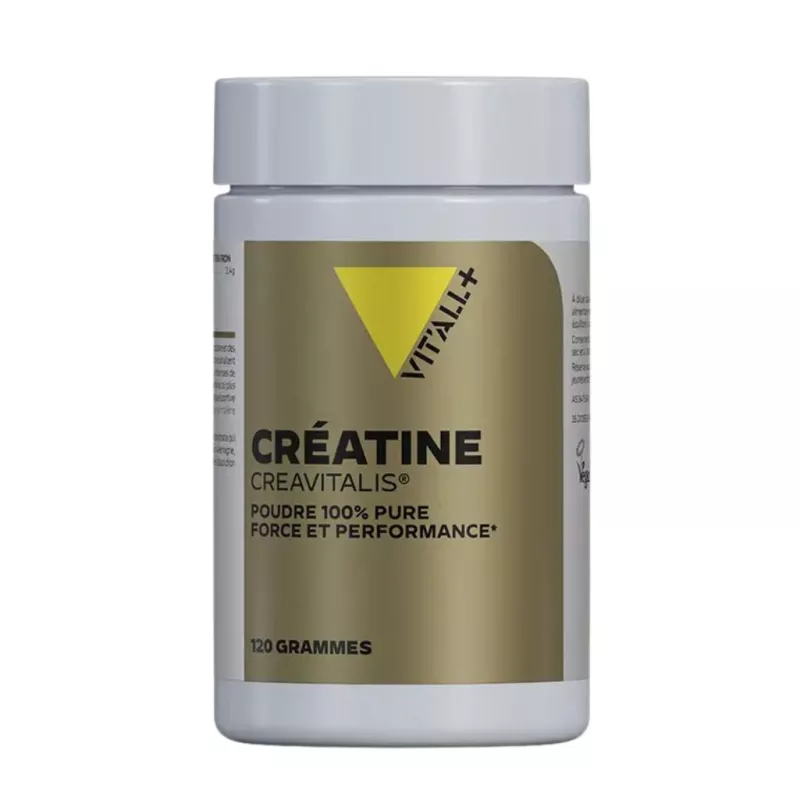 Créatine poudre Creavitalis® Vit'All+ - Force musculaire & performances physiques - 120g
