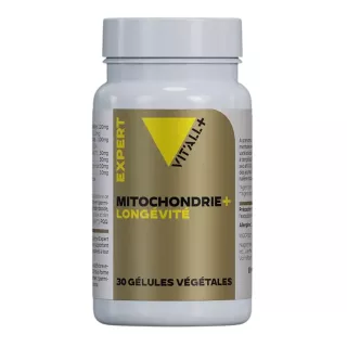 Mitochondrie+ Longévité Vit'All+ - Anti-âge & antioxydant - 30 gélules végétales