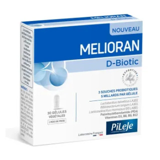 Melioran Psychobiotic Pileje - Situations de stress régulier avec anxiété - 30 gélules