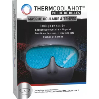 Masque oculaire Thermcool&hot Bausch + Lomb - Soulagement chaud/froid