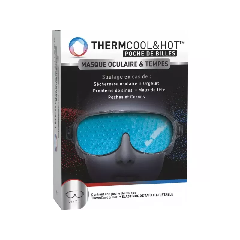 Masque oculaire Thermcool&hot Bausch + Lomb - Soulagement chaud/froid