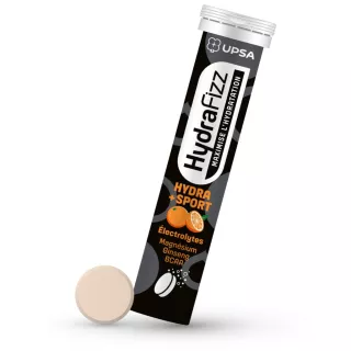 Hydrafizz Hydra +Sport Orange UPSA - Hydratation & récupération - 16 comprimés effervescents