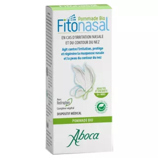 Pommade Bio Fitonasal Aboca - Irritation & sécheresse nasale - 10ml