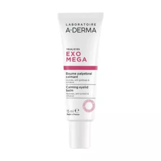 Baume palpébral calmant Exomega A-Derma - Paupières réactives - 15ml