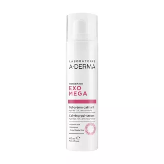 Gel-crème calmant Exomega A-Derma - Peaux réactives à tendance atopique - 40ml