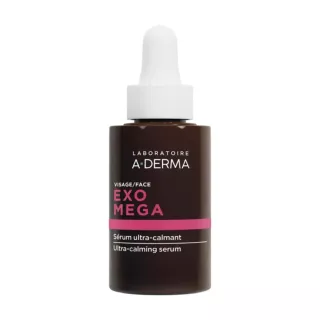Sérum ultra-calmant Exomega A-Derma - Peaux réactives à tendance atopique - 30ml