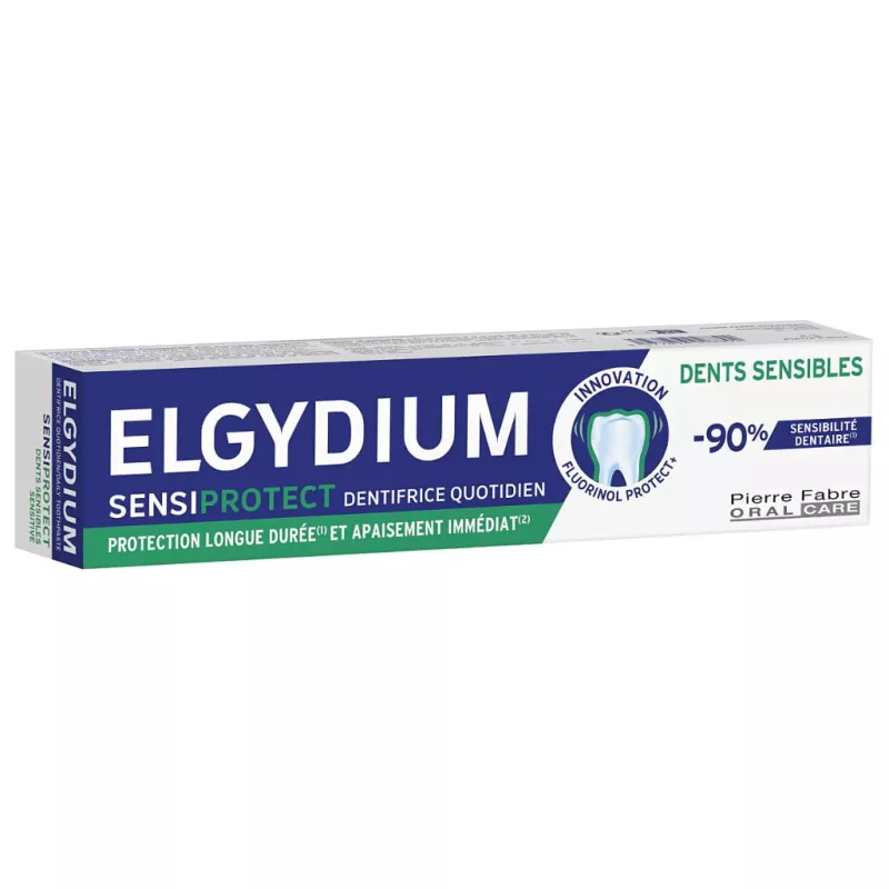 Dentifrice dents sensibles SensiProtect Elgydium Pierre Fabre - 75ml