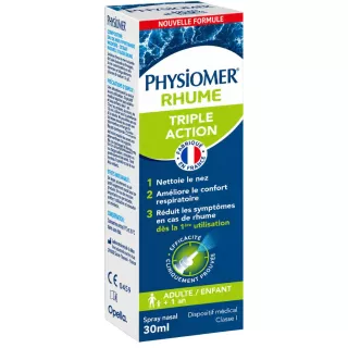 Spray nasal hypertonique Rhume Triple Action Physiomer Sanofi - 30ml