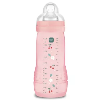 Biberon ergonomique 4+ mois Berry Easy Active MAM - 330ml