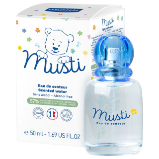 Eau de senteur sans alcool bébé Musti Mustela - Dès la naissance - 50ml