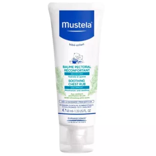 Baume pectoral réconfortant bébé Mustela - Apaisant & relaxant - 40ml