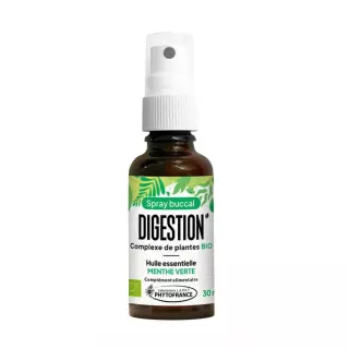 Spray buccal à l'huile essentielle de menthe verte Bio Phytofrance - Confort digestif - 30ml