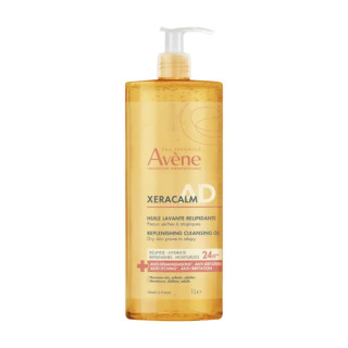 Huile lavante relipidante XeraCalm A.D Avène - Peaux très sèches à tendance atopique - 1L