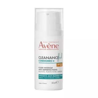 Fluide intensif anti-imperfections SPF30 Cleanance Comedomed+ Avène - Peaux à tendance acnéique - 30ml