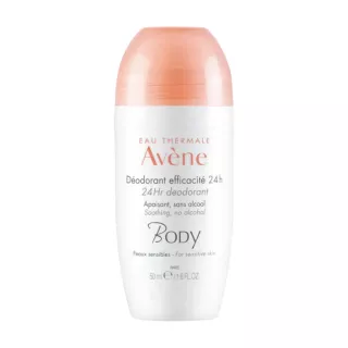 Déodorant roll-on efficacité 24h Body Avène - Peaux sensibles - 50ml