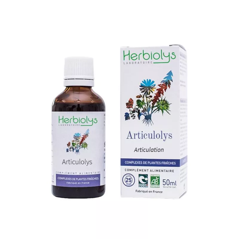 Articulolys Complexe de bourgeons & plantes fraîches Bio Herbiolys - Confort articulaire - 50ml