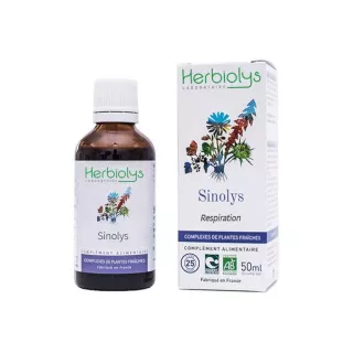 Sinolys Complexe de bourgeons & plantes fraîches Bio Herbiolys - Confort ORL - 50ml