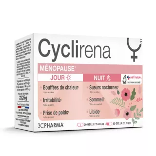 Cyclirena Libido : Gélules pour équilibre hormonal et bien-être intime