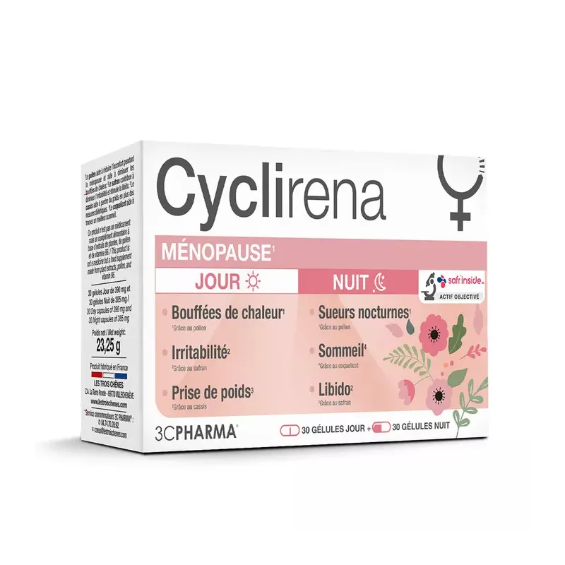 Cyclirena Libido : Gélules pour équilibre hormonal et bien-être intime