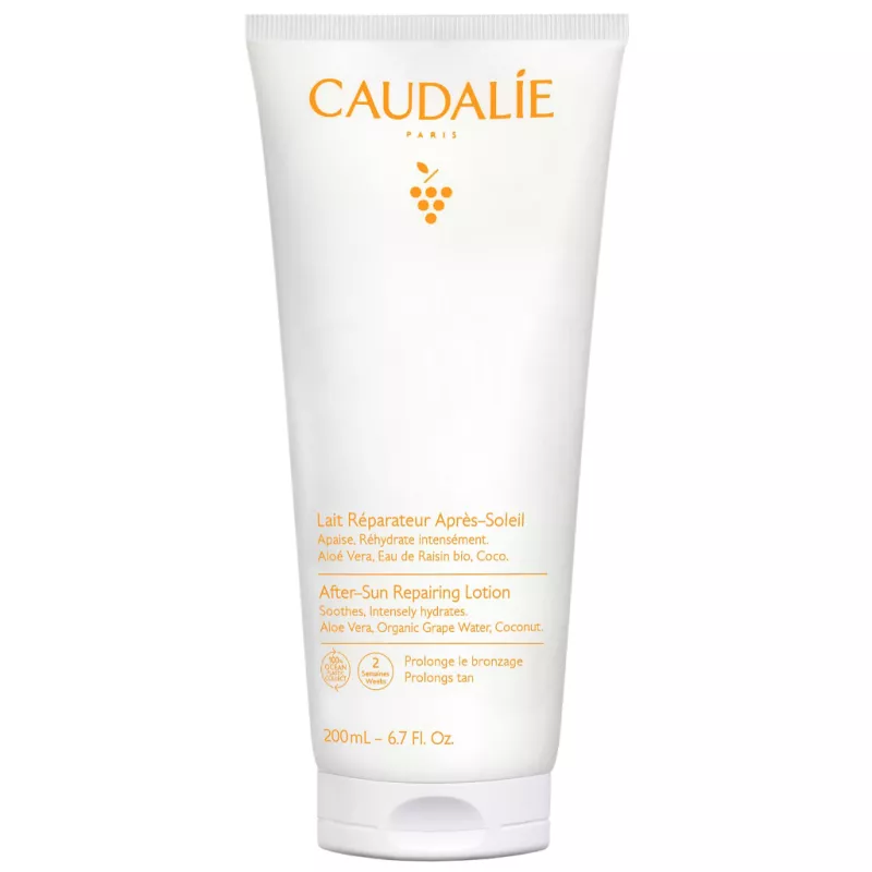 Lait réparateur après-soleil à l'Aloe Vera Vinosun Protect Caudalie - Hydratant & apaisant - 200ml