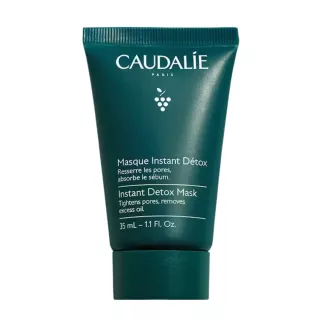 Masque Instant Détox à l'argile rose Vinoclean Caudalie - Purifiant & anti-pores dilatés - 35ml